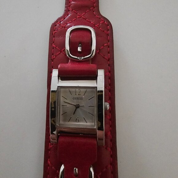 Red Guess Watch - Picture 3 of 6